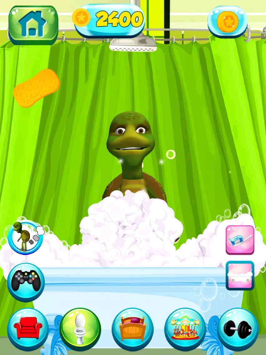 Talking Turtle Pet iPad  سکرین شاٹس