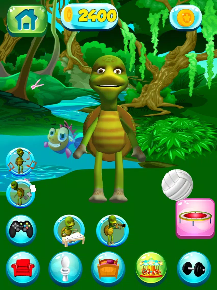 Talking Turtle Pet iPad  سکرین شاٹس