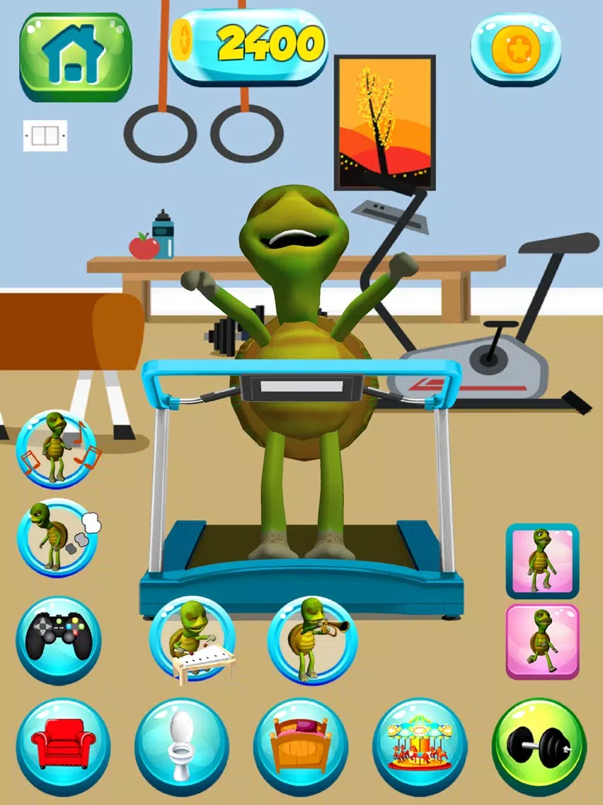 Talking Turtle Pet iPad  سکرین شاٹس