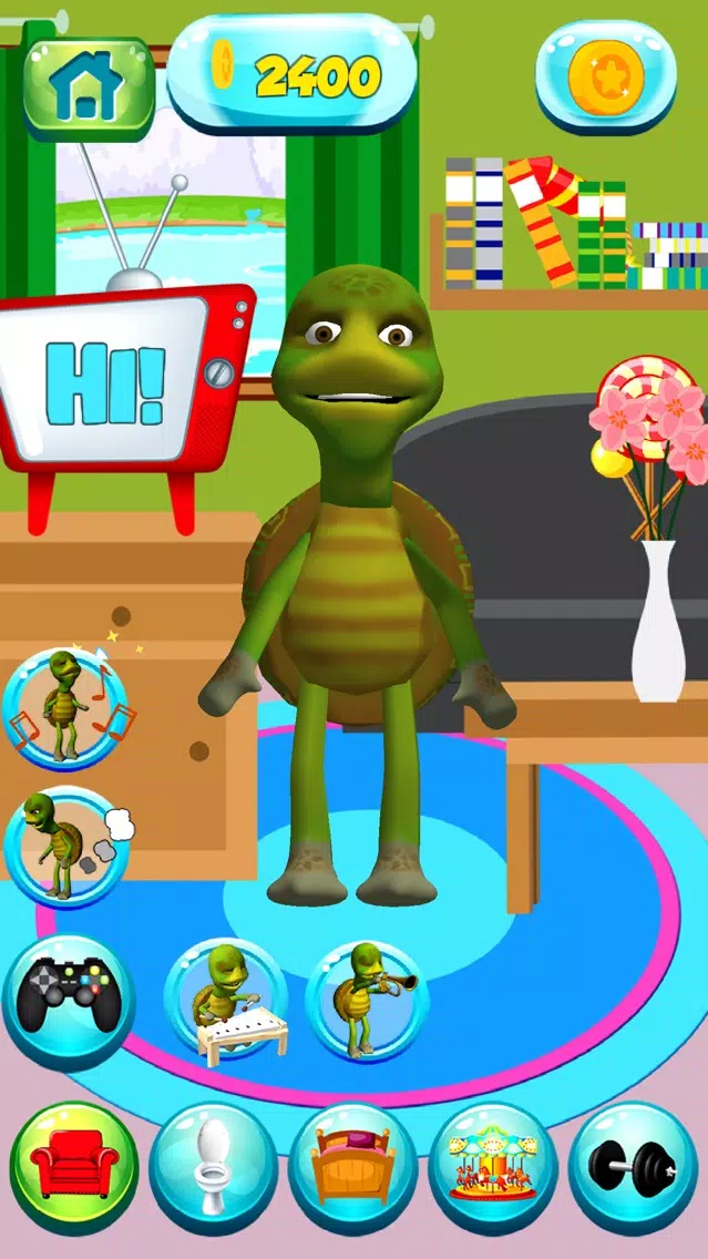 Talking Turtle Pet سکرین شاٹس