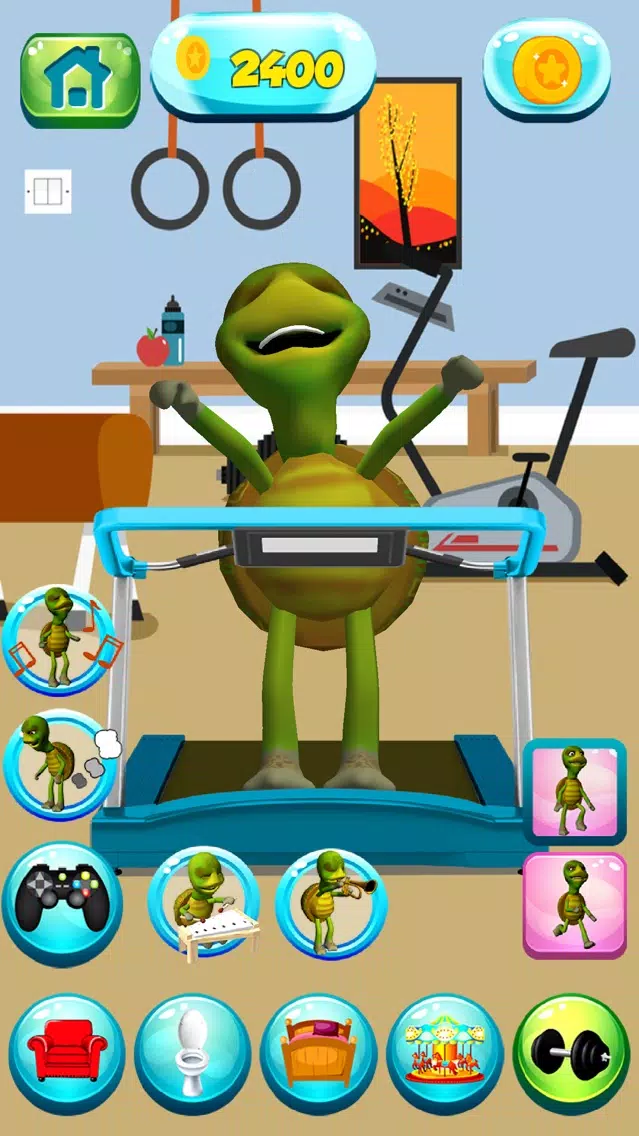 Talking Turtle Pet سکرین شاٹس