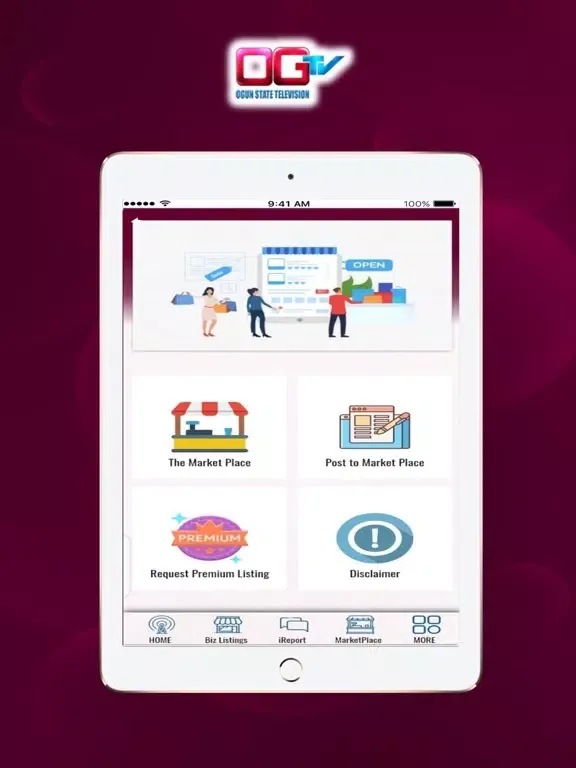 OGTV - Ogun State Television iPad  스크린샷