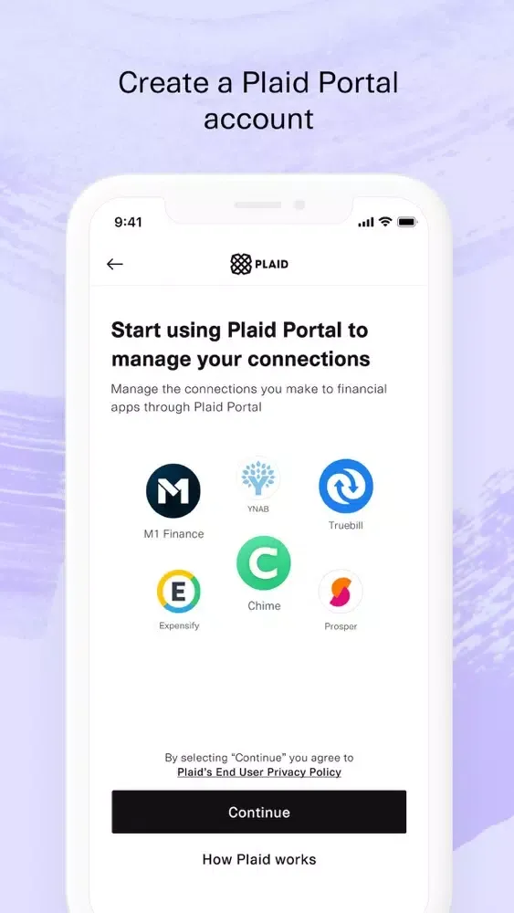 Capturas de pantalla de Plaid Portal
