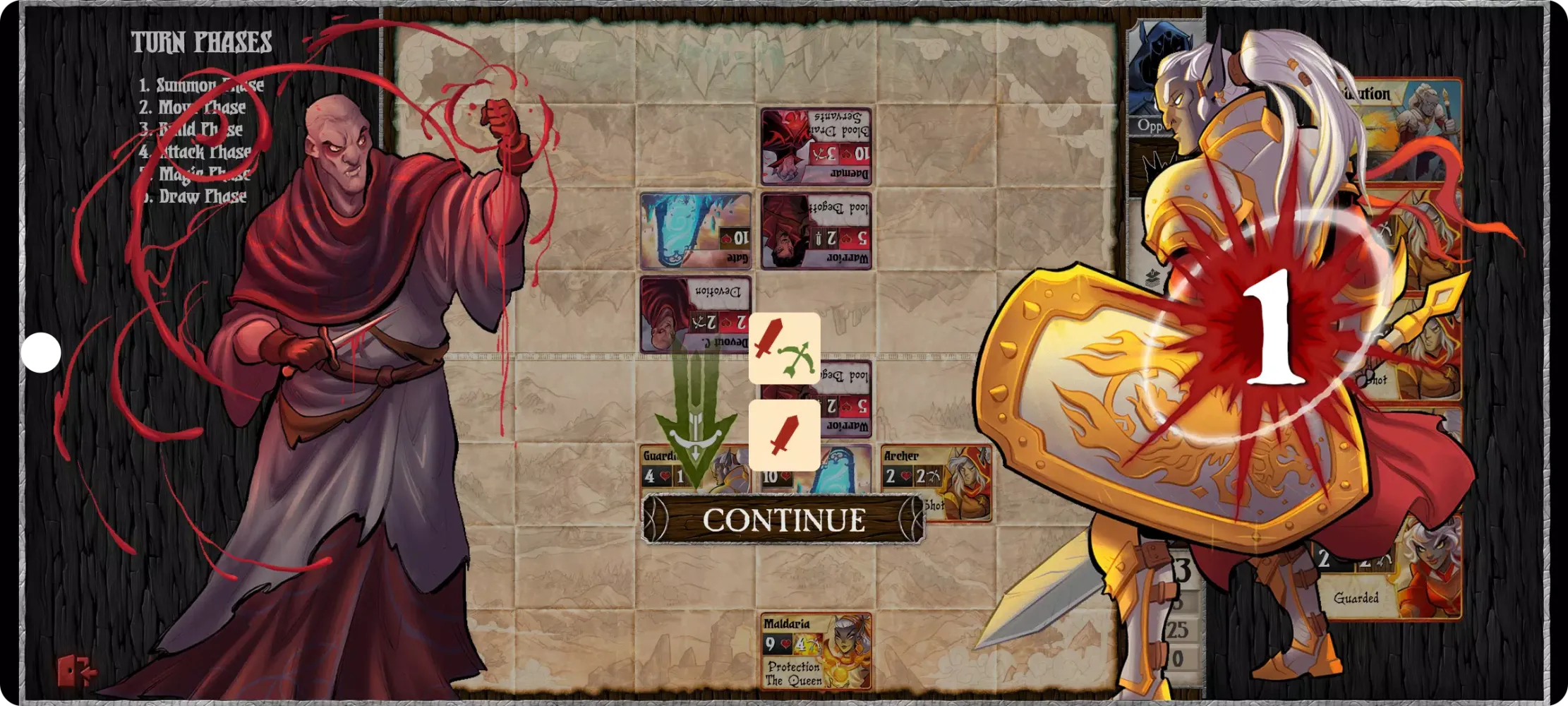 Ảnh chụp màn hình của Summoner Wars Online