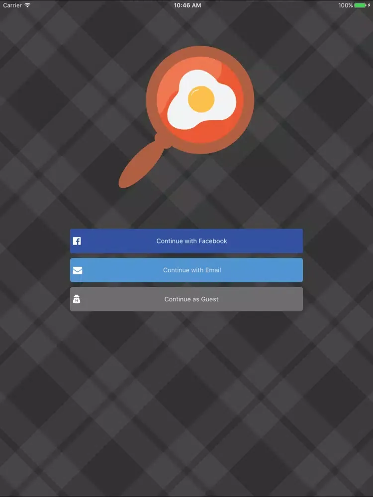 Tangkapan layar Scramble QR iPad 