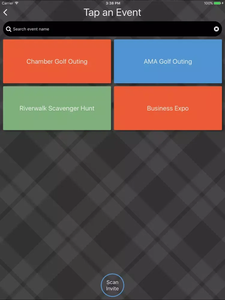 Tangkapan layar Scramble QR iPad 