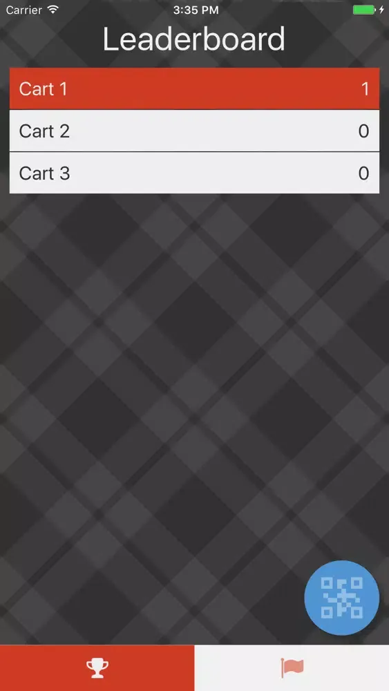 Tangkapan layar Scramble QR