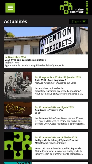 Screenshot di Plaine Commune
