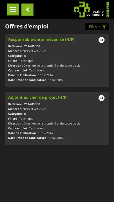 Screenshot di Plaine Commune