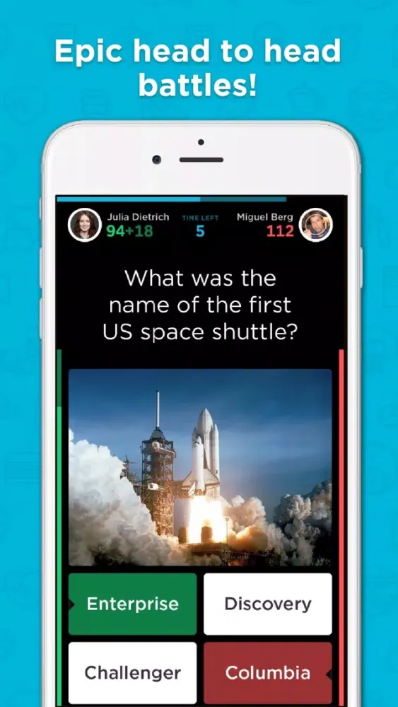ภาพหน้าจอของ QuizUp®