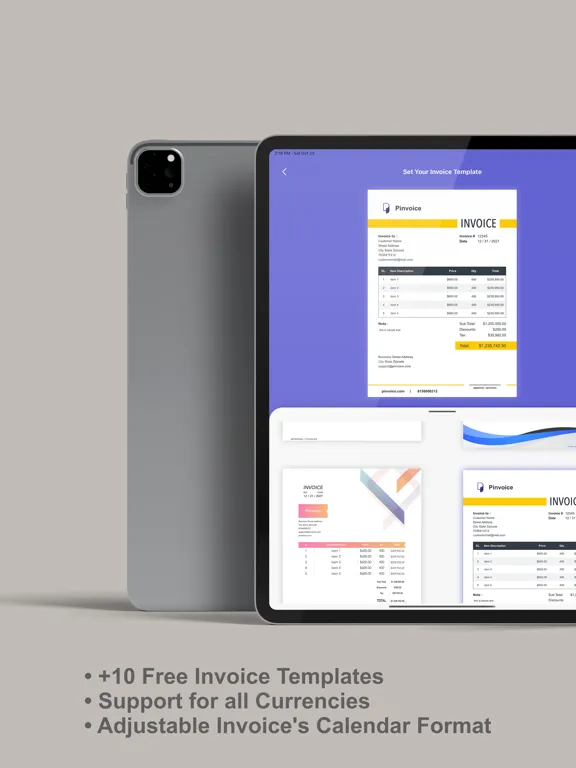 Скриншоты Invoice Maker by Pinvoice iPad 