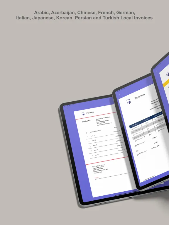 Скриншоты Invoice Maker by Pinvoice iPad 