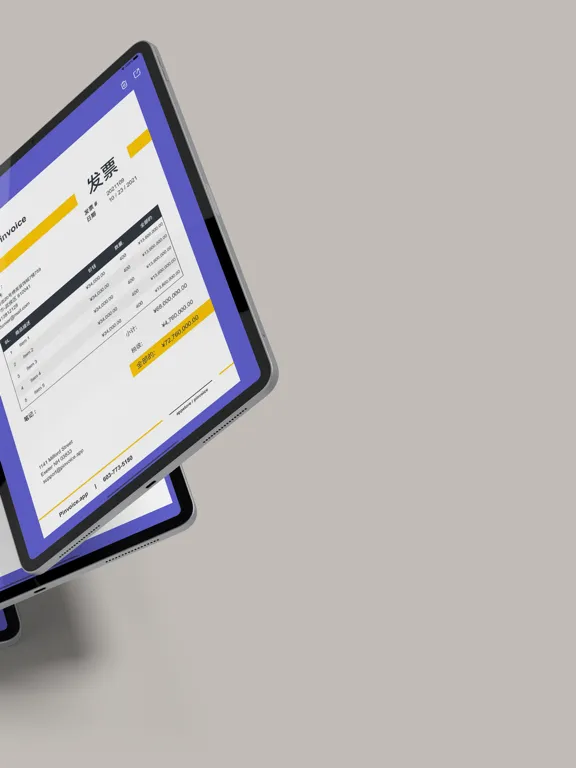 Скриншоты Invoice Maker by Pinvoice iPad 