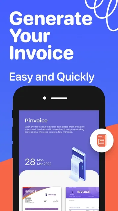 Скриншоты Invoice Maker by Pinvoice
