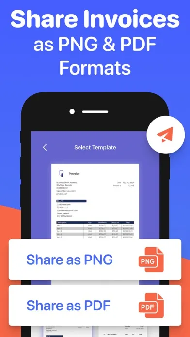 Скриншоты Invoice Maker by Pinvoice