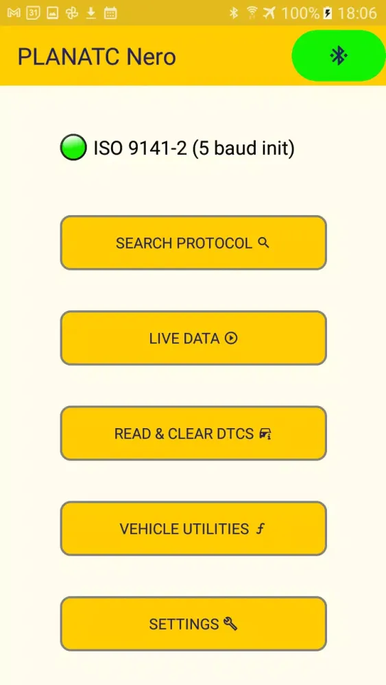 Nero OBDII Scanner PLANATC Ekran Görüntüleri