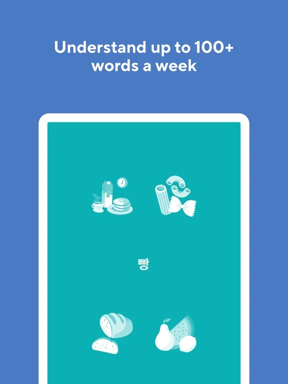 Korean language learning games iPad  Screenshots