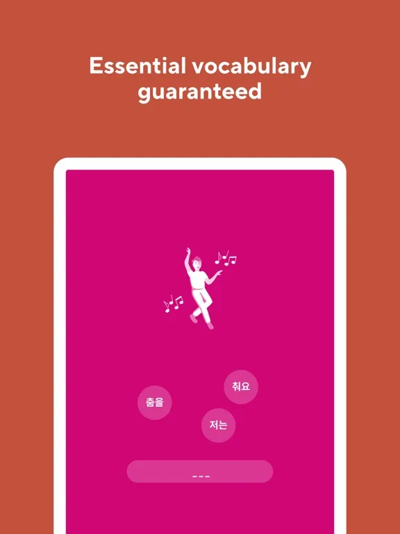 Korean language learning games iPad  Screenshots