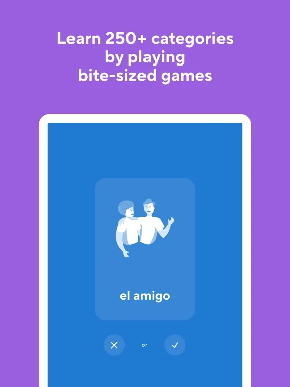 Tangkapan layar Learn Spanish - Fun Vocabulary iPad 