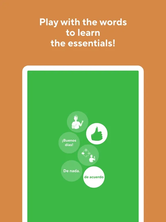 Tangkapan layar Learn Spanish - Fun Vocabulary iPad 