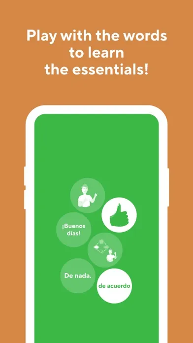 Tangkapan layar Learn Spanish - Fun Vocabulary