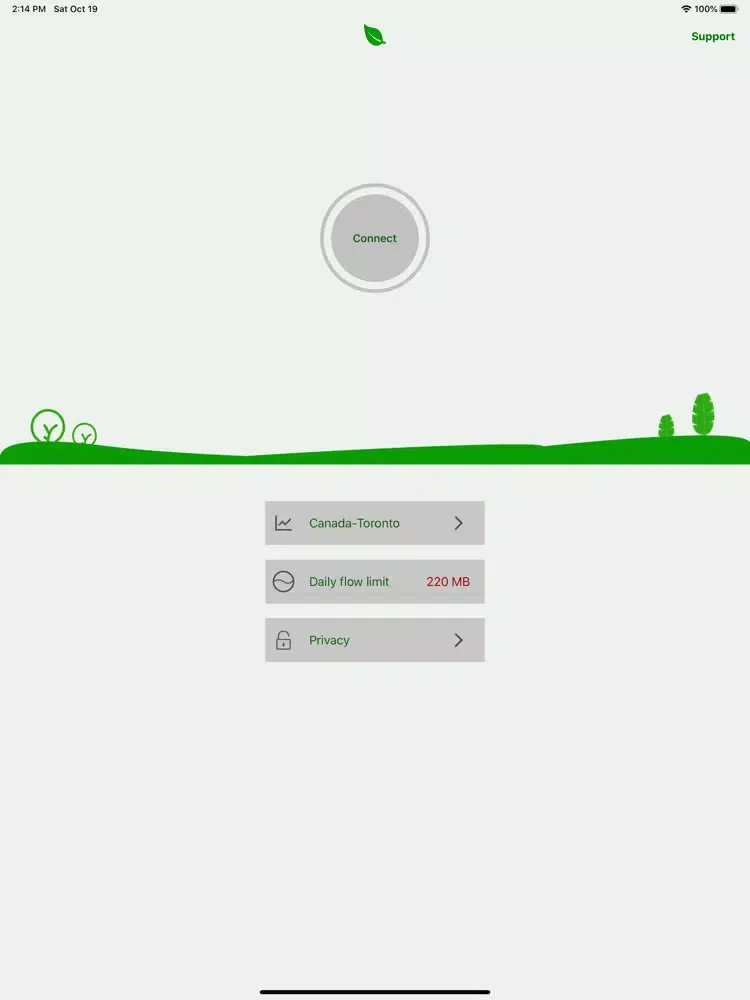 ภาพหน้าจอของ SGreen VPN - Fast VPN iPad 