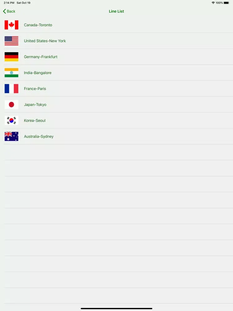 ภาพหน้าจอของ SGreen VPN - Fast VPN iPad 