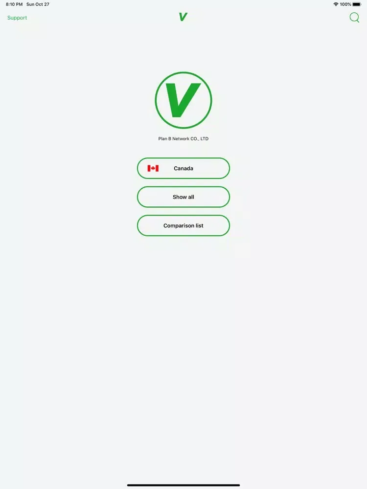 VPN List - Compare VPN Master iPad  Ekran Görüntüleri
