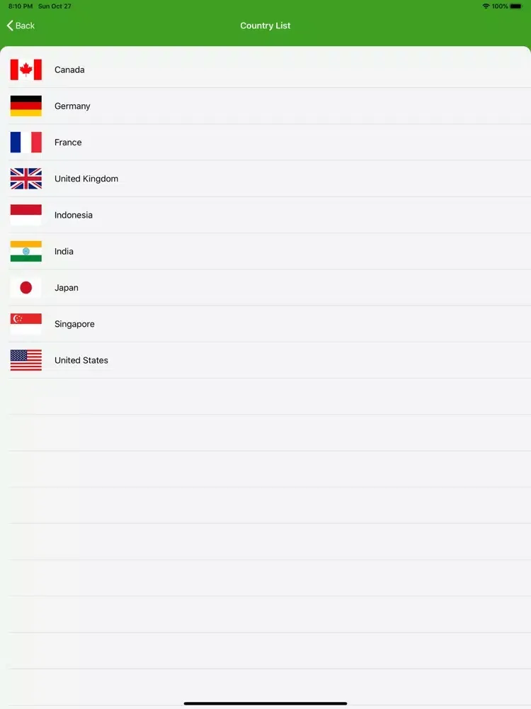 VPN List - Compare VPN Master iPad  Ekran Görüntüleri