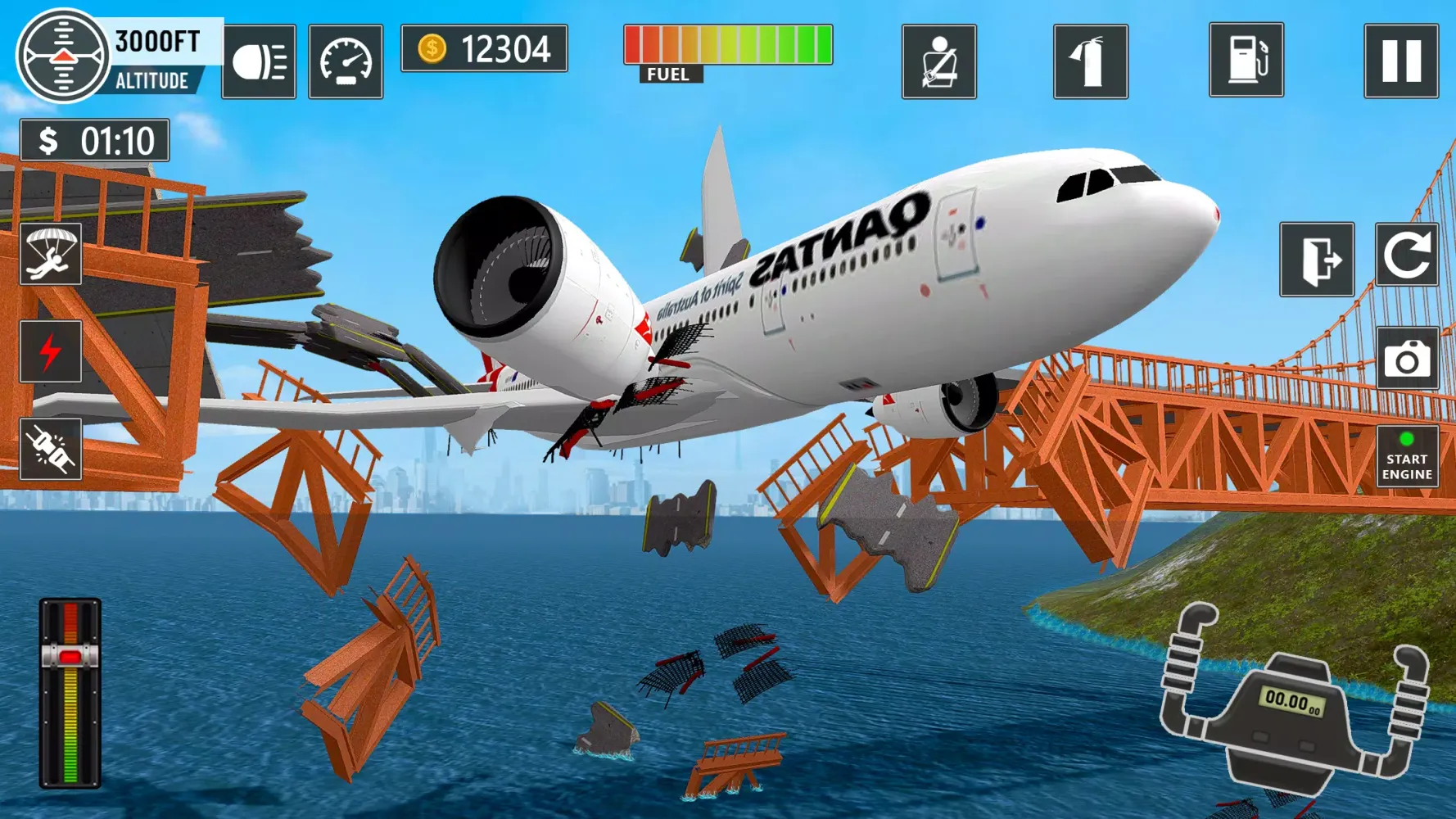 Plane Flight - Crash Simulator Screenshots