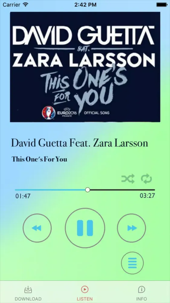 Tangkapan layar Mp3 Dinle
