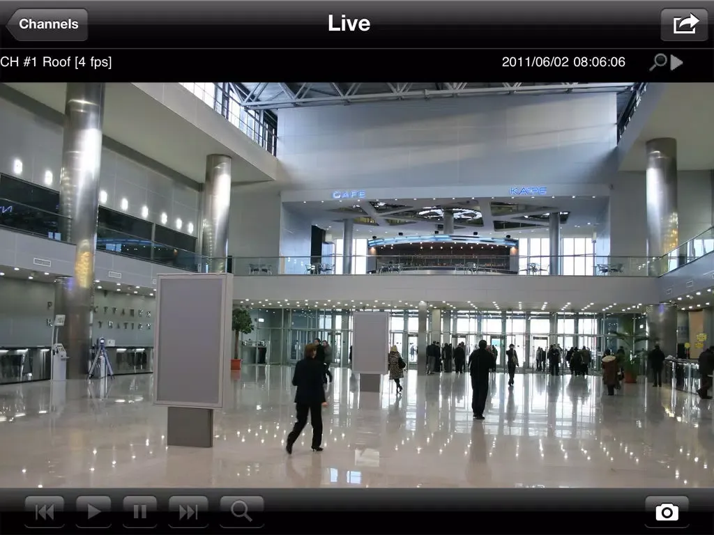 Captures d'écran de iNVR Viewer iPad 