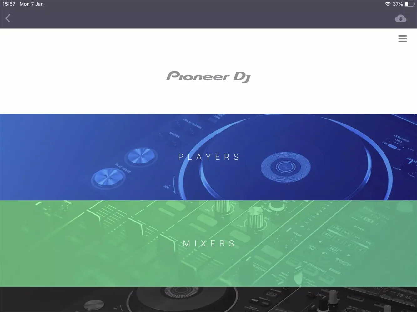 Скриншоты Pioneer DJ