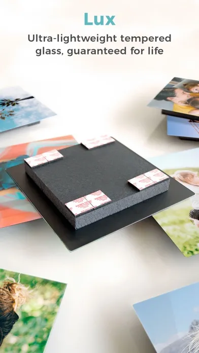 Captures d'écran de EasyTiles - Glass Photo Prints