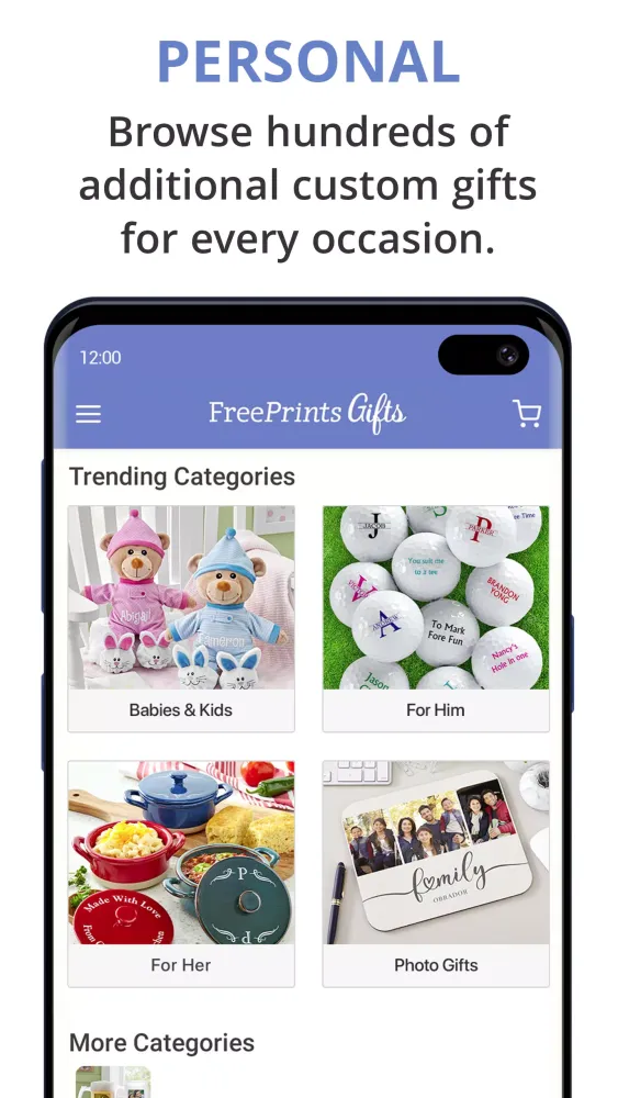Capturas de pantalla de FreePrints Gifts