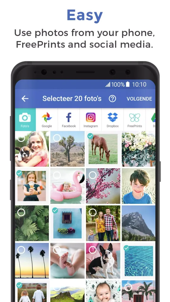 Capturas de pantalla de FreePrints Photobooks