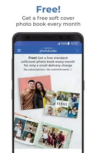 Capturas de pantalla de FreePrints Photobooks