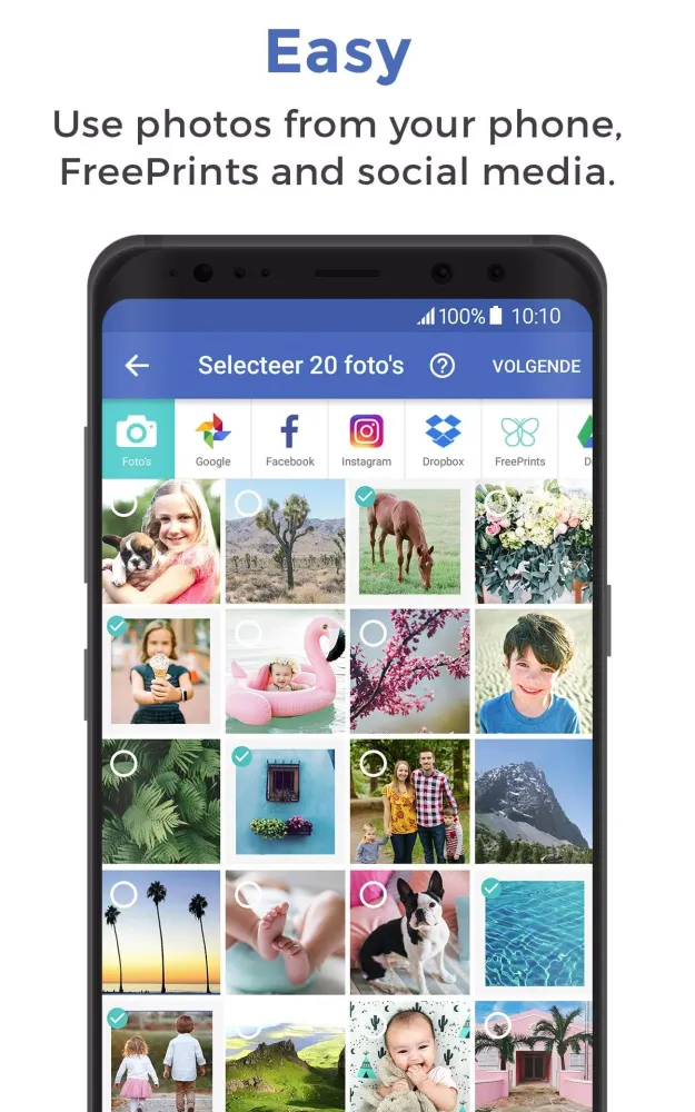 Capturas de pantalla de FreePrints Photobooks