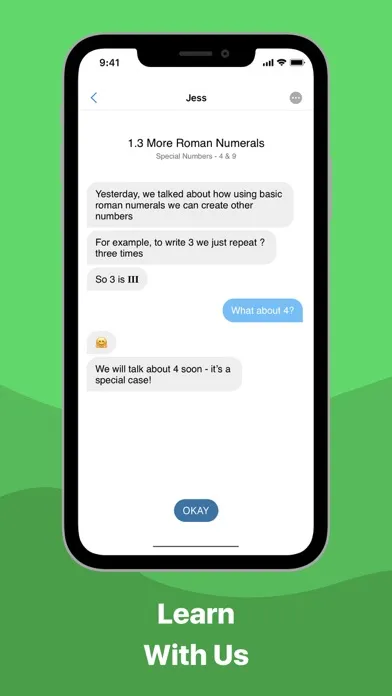 Jess - Education Chatbot سکرین شاٹس