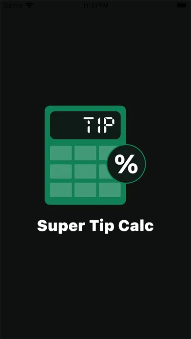 Capturas de pantalla de Tip Calc: Super Tip Calculator