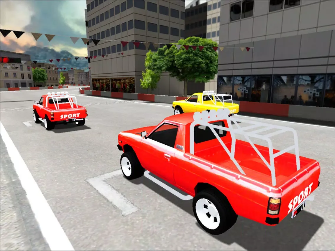 Captures d'écran de Cars Racing Roadway PRO iPad 