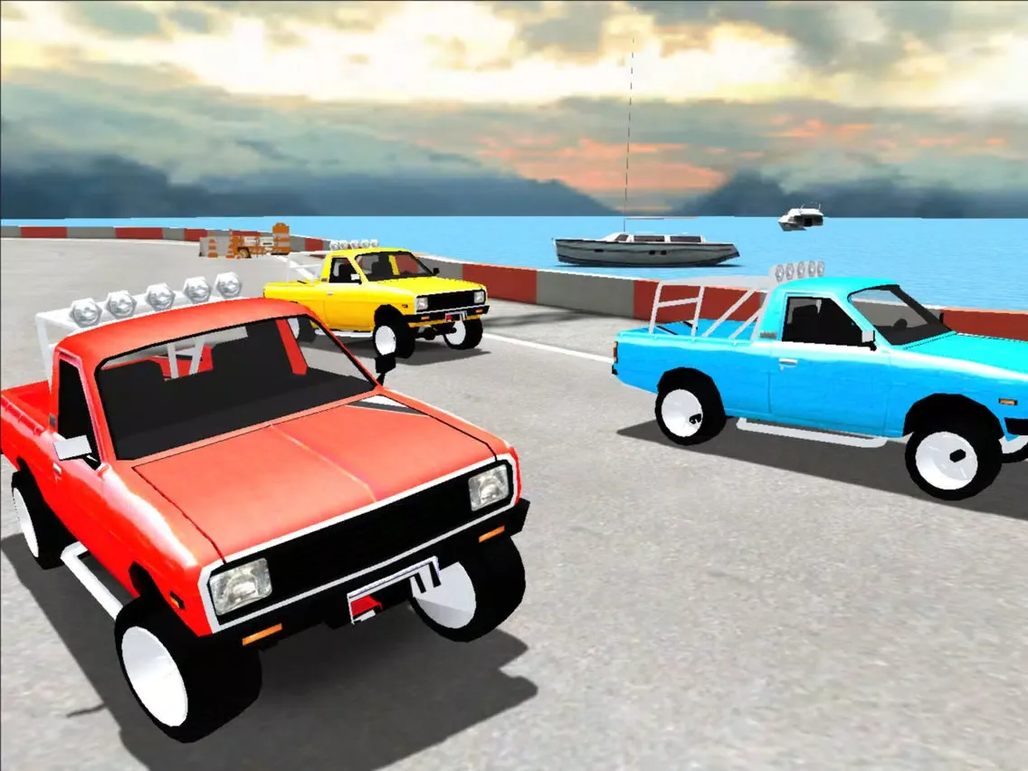 Captures d'écran de Cars Racing Roadway PRO iPad 