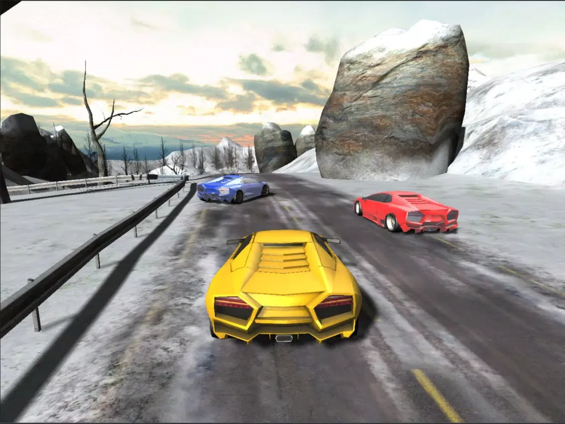 Capturas de tela do Car Racing Winter PRO iPad 