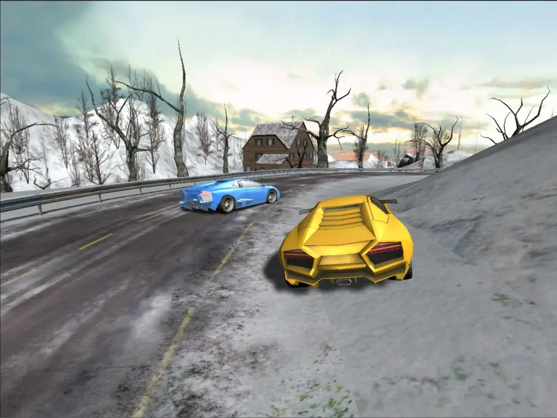 Capturas de tela do Car Racing Winter PRO iPad 