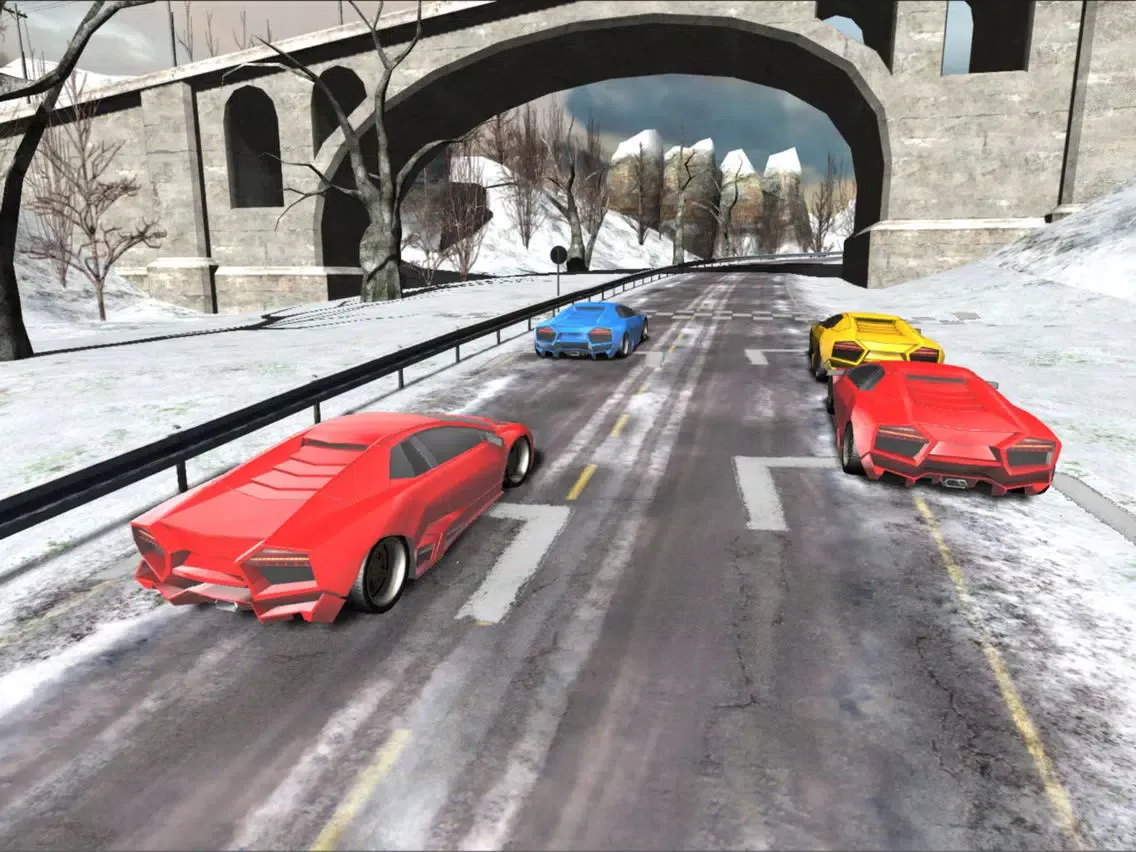 Capturas de tela do Car Racing Winter PRO iPad 