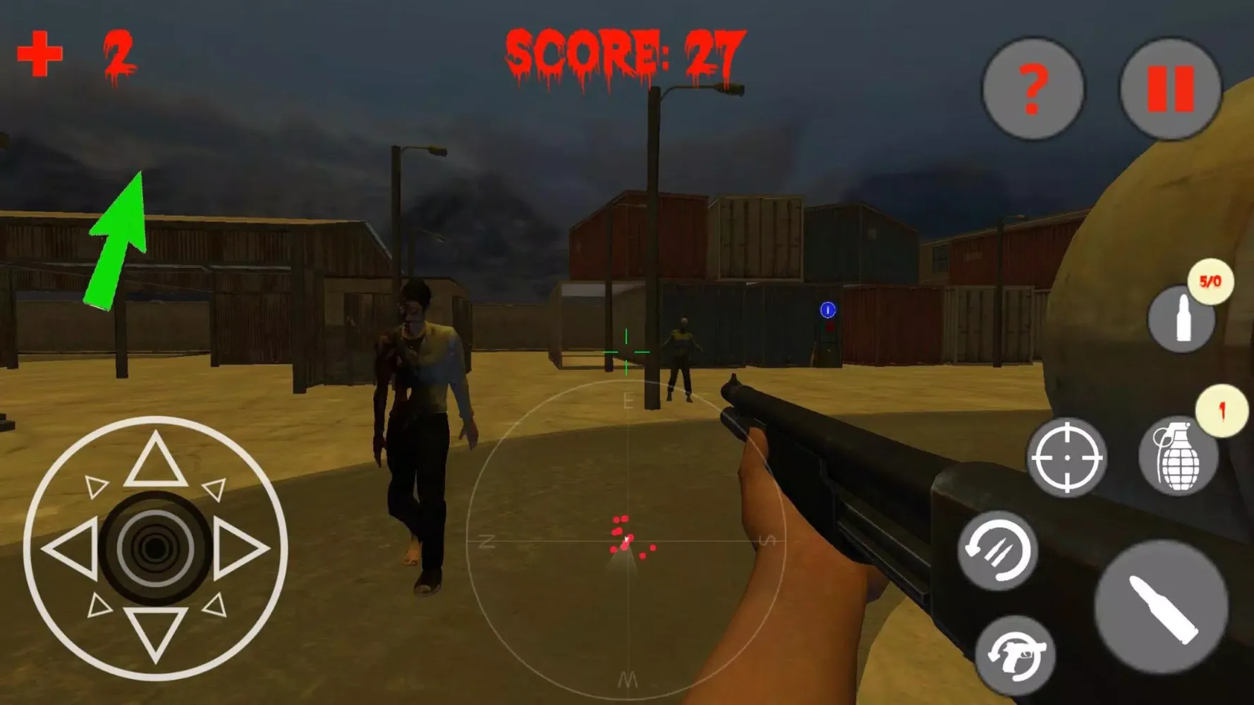City Destroyed Zombies Shootin سکرین شاٹس
