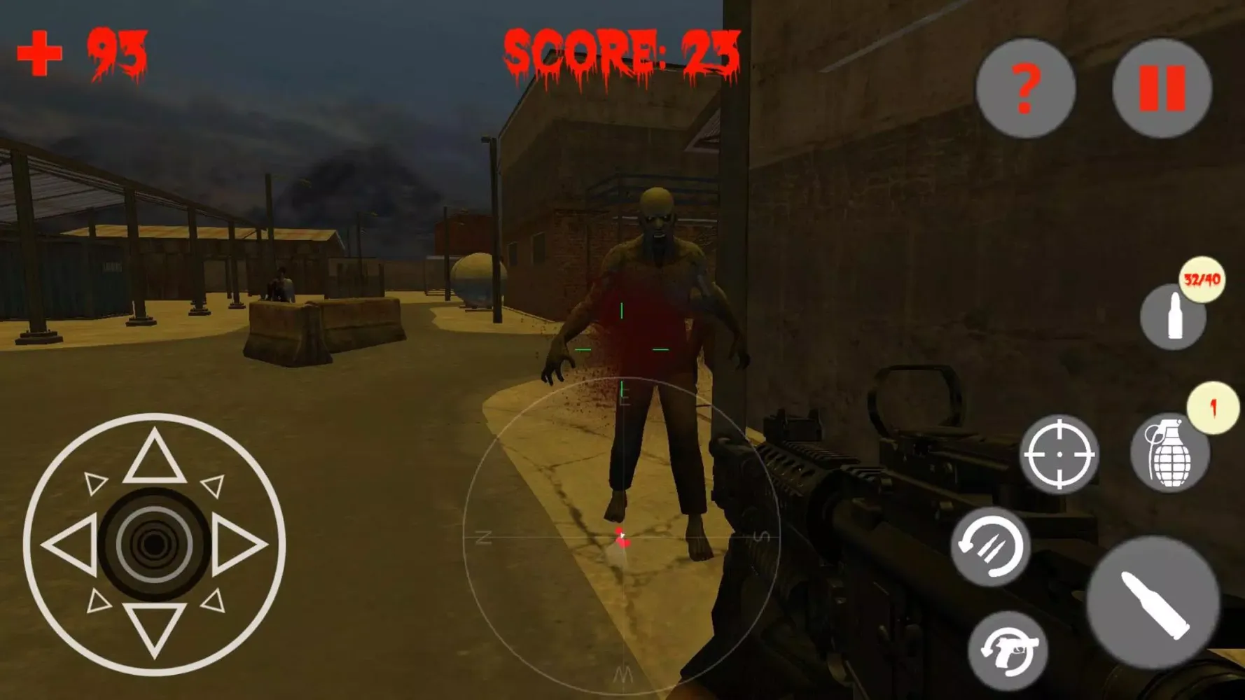 City Destroyed Zombies Shootin سکرین شاٹس