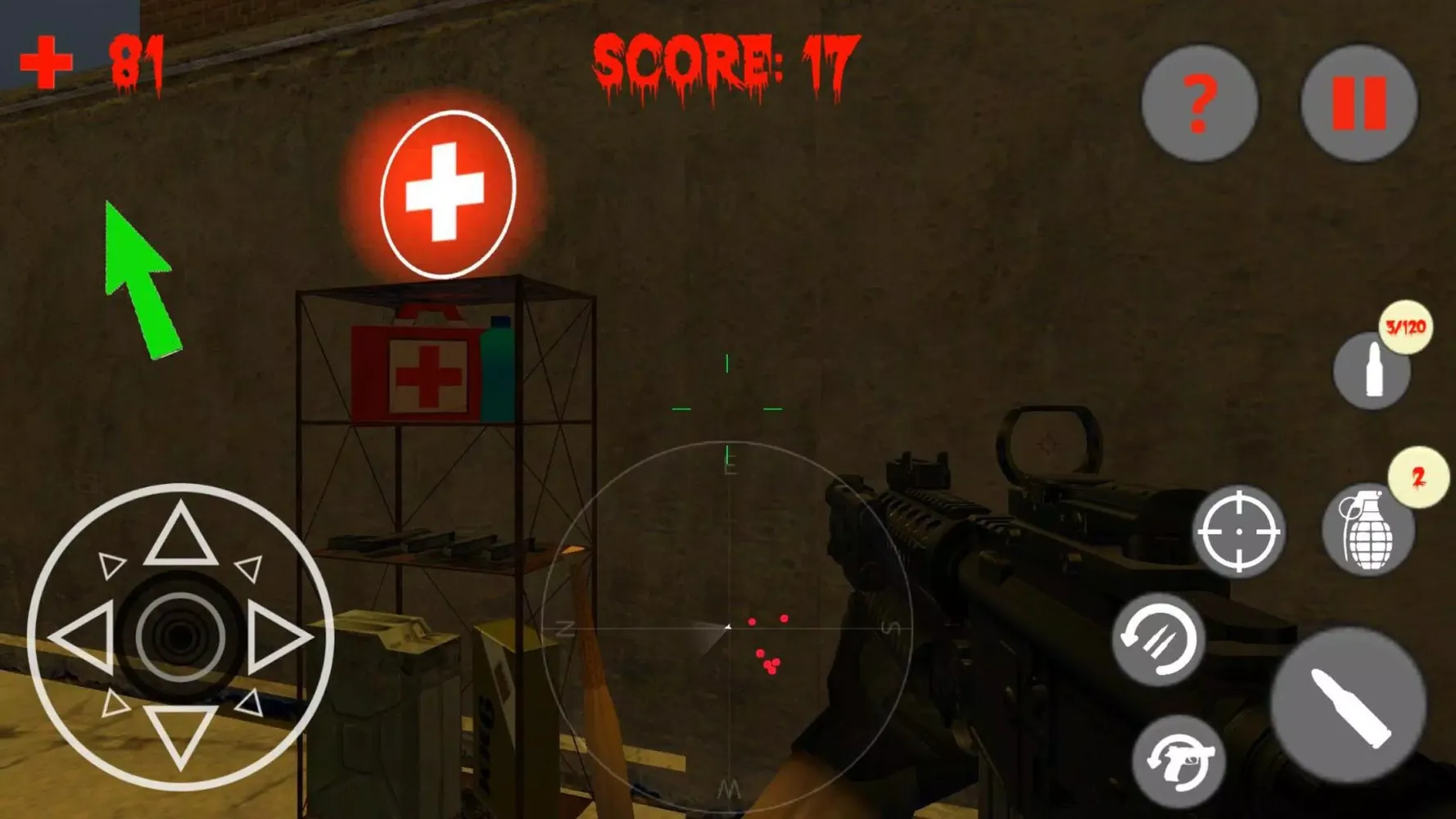 City Destroyed Zombies Shootin سکرین شاٹس