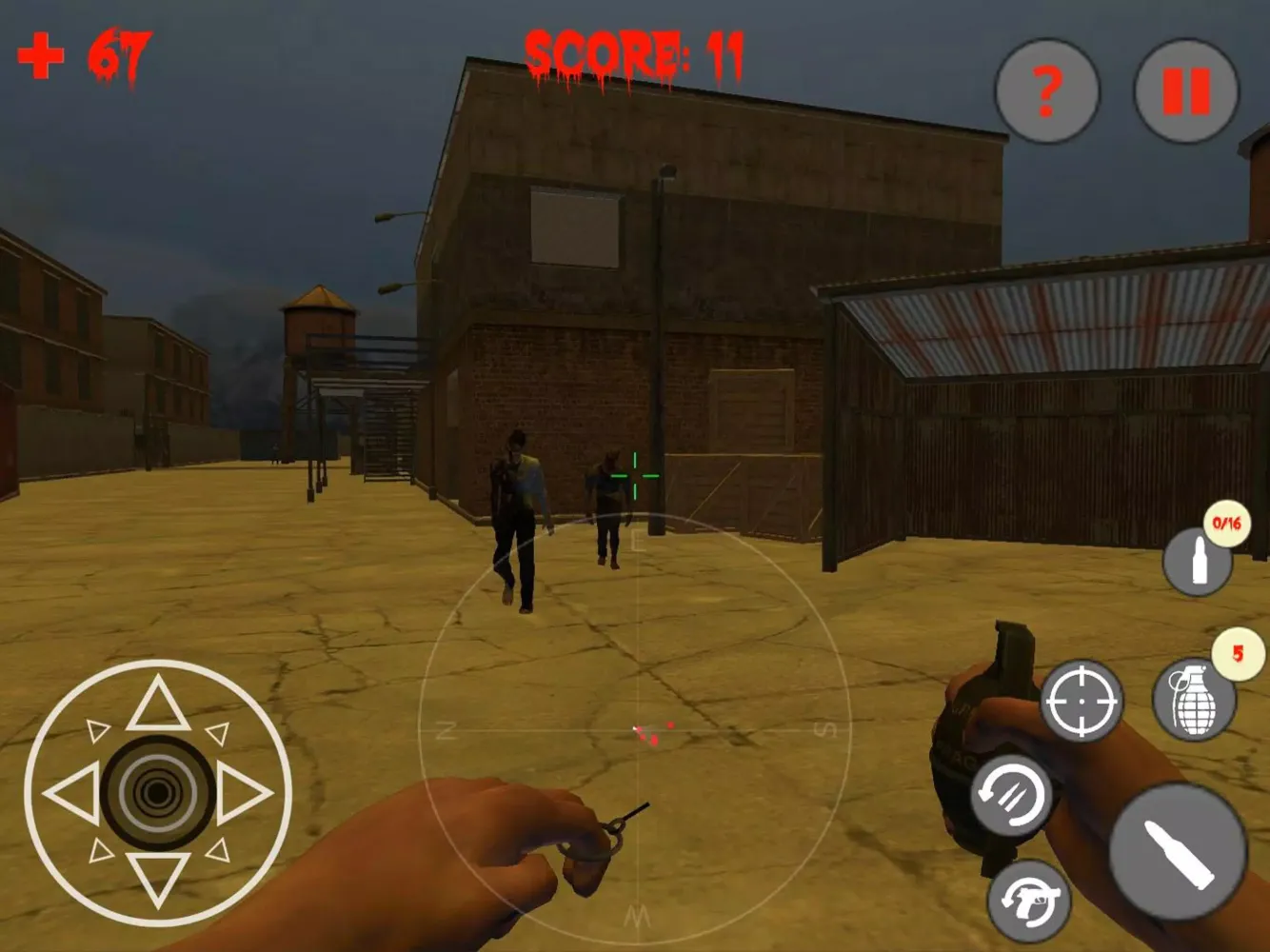 City Destroyed Zombies Shootin سکرین شاٹس