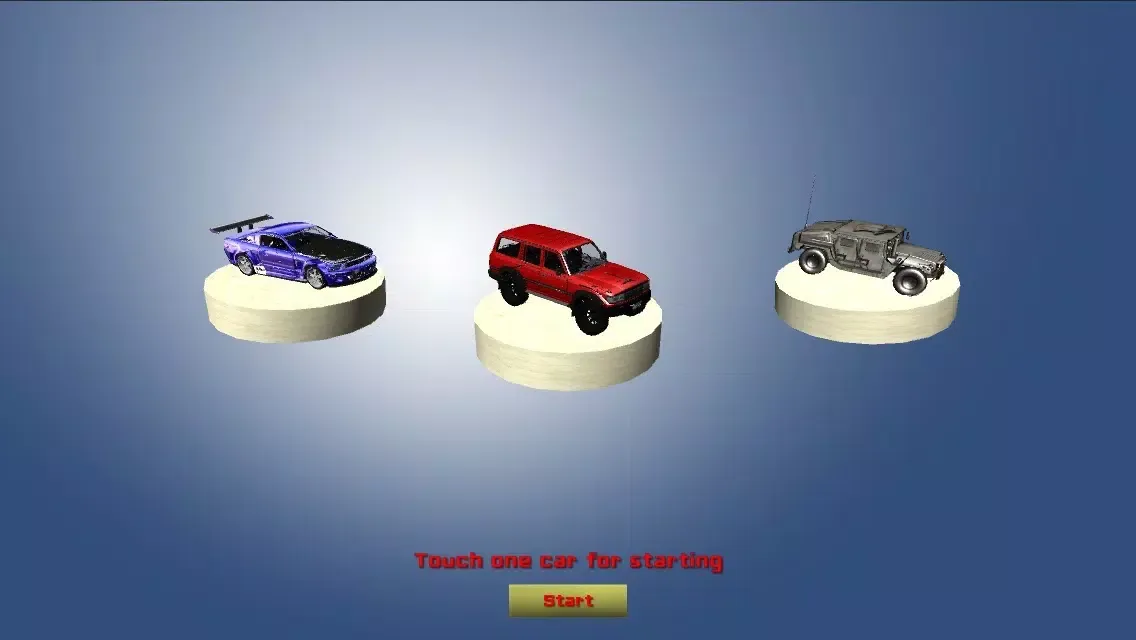 Car Race Winter Ekran Görüntüleri